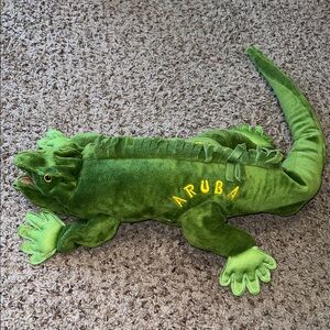 Aruba Green Iguana Plush for Reptile Lovers